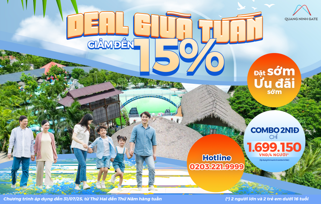 Combo Du Lịch Quảng Ninh Gate Cho Cả Gia Đình